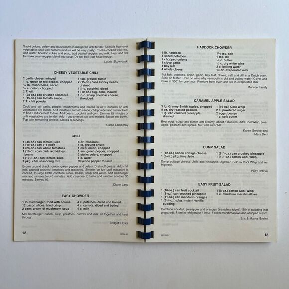 Vintage 1998 Cookbook Making the Grade Recipes from Lakeview Elementary School - Picture 6 of 11